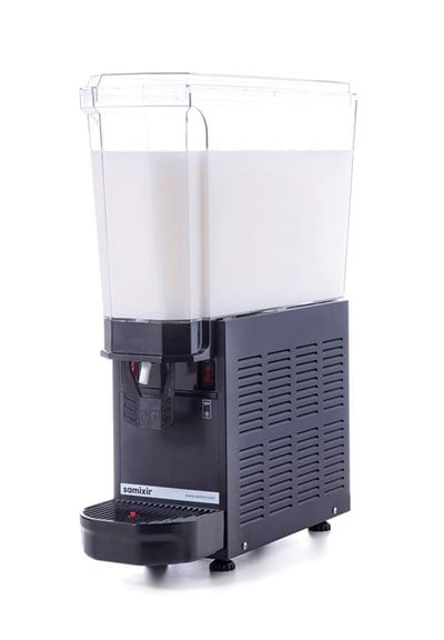 Samixir Klasik Mono Soğuk İçecek Dispenseri 20 L Karıştırıcılı Siyah