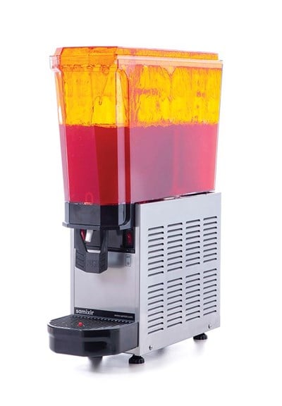 Samixir Klasik Mono Soğuk İçecek Dispenseri 20 L Fıskiyeli İnox