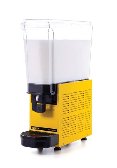 Samixir Klasik Mono Soğuk İçecek Dispenseri 20 L Karıştırıcılı Sarı
