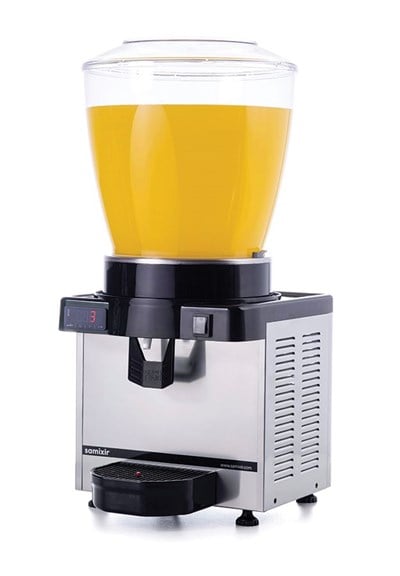 Samixir M22 Soğuk İçecek Dispenseri 22 L Dijital Panaromik Inox