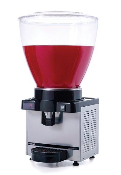 Samixir M40 Soğuk İçecek Dispenseri 40 L Dijital Panaromik Inox