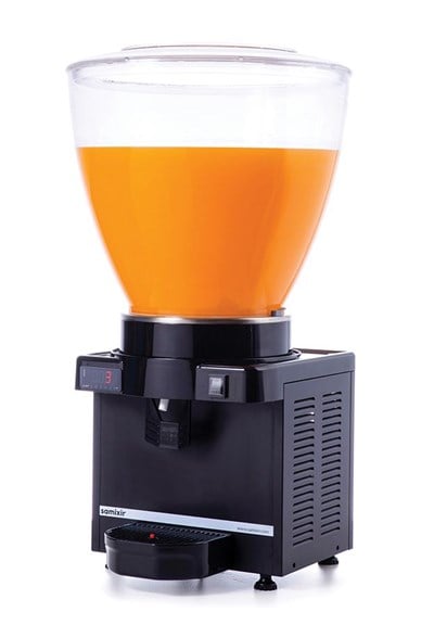 Samixir M40 Soğuk İçecek Dispenseri 40 L Dijital Panaromik Siyah