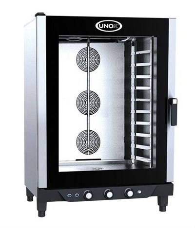 Unox Bakerlux xb 813 G Nemlendiricili Manuel Gazlı Kombi Fırın