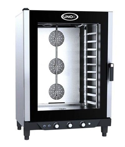 Unox Bakerlux xb 893 Nemlendirmeli Manuel Elektrikli Kombi Fırın 10 x 600 x 400