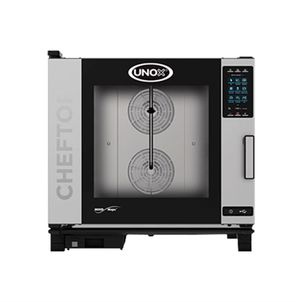 Unox Cheftop xevc 0621 Epr Plus Elektrikli Fırın Kapasite 6 Gn 2 1