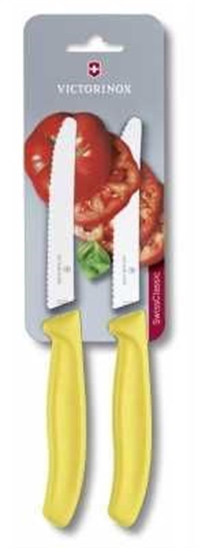 Victorinox Soyma Bıçağı 10 cmTestScSarı2 li Blister Vt 6 7836 L118B