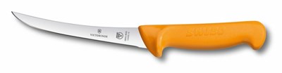 Victorinox Swibo Kemik Sıyırma Bıçağı Kıvrık 16 cm Sarı Vt 5 8405 16
