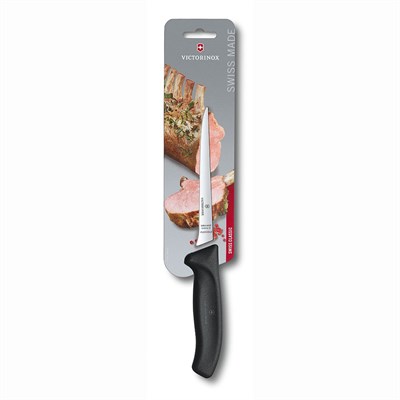 Victorinox Swiss Classic Kemik Sıyırma Bıçağı 15cm Siyah Blst Vt 6 8413 15B