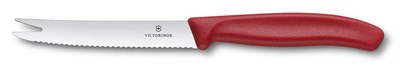 Victorinox Swiss Classic Peynir ve Sosis Bıçağı Kırmızı Vt 6 7861