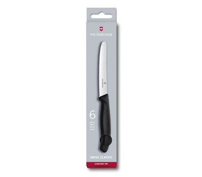 Victorinox Swiss Classic Servıs Bıçak Set 6 lı Siyah Blst Vt 6 7833 6