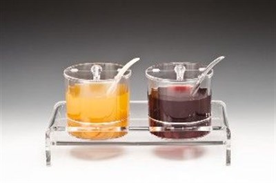 Zicco 2 li Kalın Standlı Polycarbonat Sos Rec Standı 15 lt 195x38x19 cm