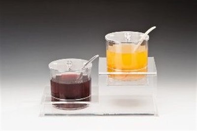 Zicco 2 li Merdiven Model Polycarbonat Sosluk Reç Standı 15 lt 40*225*H25 cm