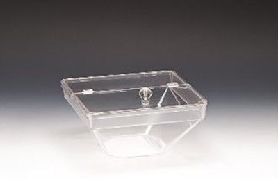 Zicco 26 cm Polycarbonat Kare Kase 26*26*H 12 cm