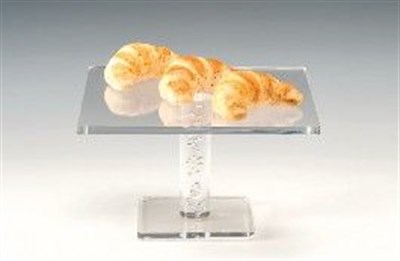Zicco 29*29 cm Akrilik Ayaklı Teşhir Standı 29*29 cm H 17 cm