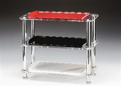 Zicco 3 Katlı Akrilik Melamın Teşhir Standı K 2054 22*435* H 38 cm