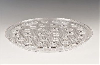Zicco 42 cm Yuvarlak Polycarbonat Tepsili 35 li Şat Servisi 42 cm