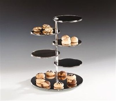 Zicco 5 Katlı Ayarlanabilir Teşhir Standı 28*40 cm