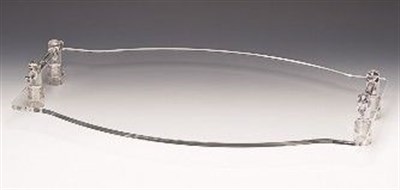 Zicco 60x40 Akrilik Kulplu Teşhir Standı Bombeli 60x40 cm