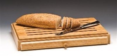 Zicco Ahşap Ekmek Kesme Tahtası 32*52*H 7 cm