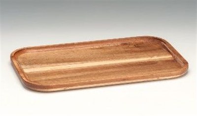 Zicco Ahşap Teşhir Tabak 39*25 cm