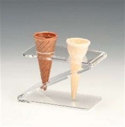 Zicco Akrilik Dondurma Servis Standı 8*14*H 95 cm