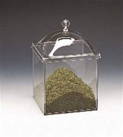 Zicco Akrilik Kapaklı Polycarbonat Kavanoz 15x15 15*15 cm