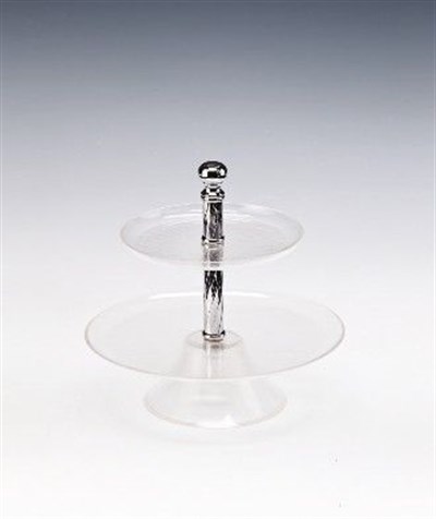 Zicco Akrilik Stand 2 Kat 13*19* H 19 cm