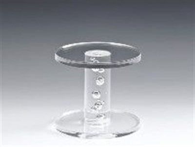 Zicco Akrilik Teşhir Yükseltici Şeffaf R 13 cm H 12 cm