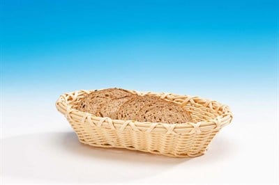 Zicco Büyük Oval Plastik Sepet Açık 20*29 cm H 7 cm