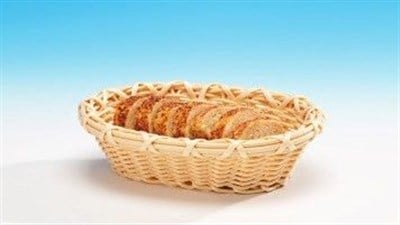Zicco Küçük Oval Plastik Sepet Açık 18*23 cm H 7 cm