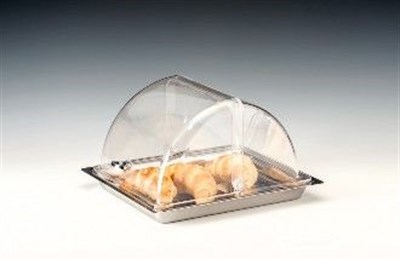 Zicco Pc Roll Top Kapaklı Çelik Altlı Fanus Gn 12 30*36*H 21 cm