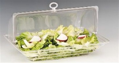 Zicco Pc Rolltop Kapaklı Yivli Kaseli Fanus 435*285 cm