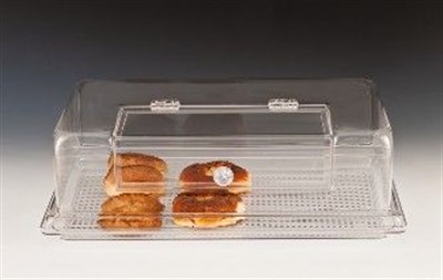 Zicco Pencere Kapaklı Polycarbonat Altlı Muhafaza Kabı Gn 1 1 35*55*H16 cm