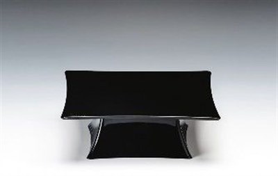 Zicco Polycarbonat 25 cm Kare Ayaklı Teşhir 25x25 cm H 7 cm