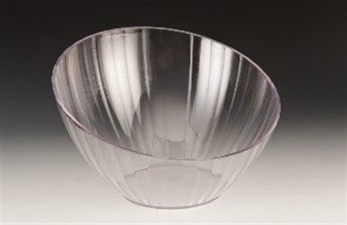 Zicco Polycarbonat Eğimli Model Teşhir Kase Şef Siy Bey 315*10*19 cm