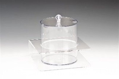 Zicco Polycarbonat Tekli Sosluk Reçellik Akrilik Stand 21*21*H18 cm