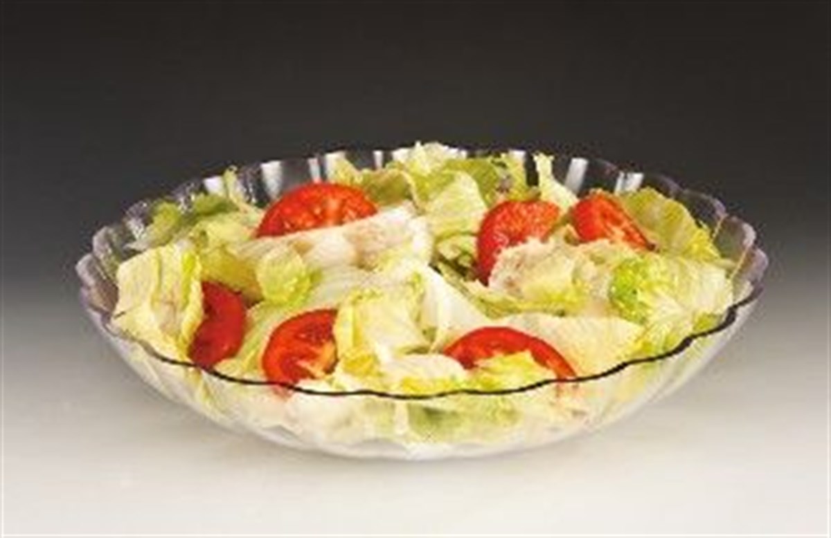 Zicco Polycarbonat Yuvarlak Model Teşhir Kase Şef Siy Bey 36*7 cm