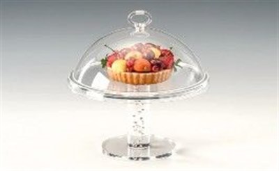 Zicco R 24 cm Akrilik Kapaklı Teşhir Standı R 24 H 23 cm