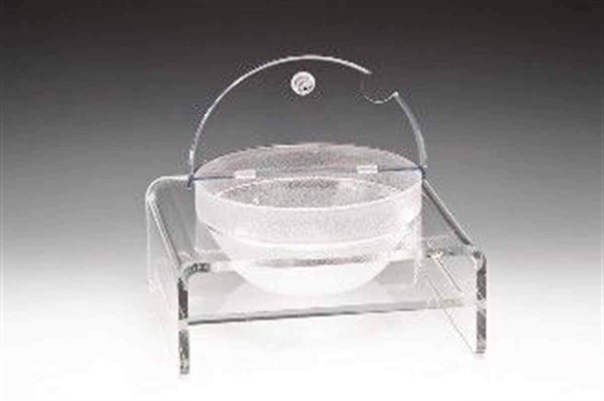 Zicco Tekli 23 cm Polycarbonat Kaseli Kalın Teşhir Standı 23*30*29 cm