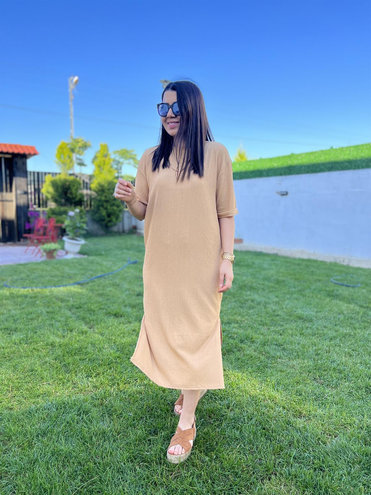 Bürümcük Elbise Bej