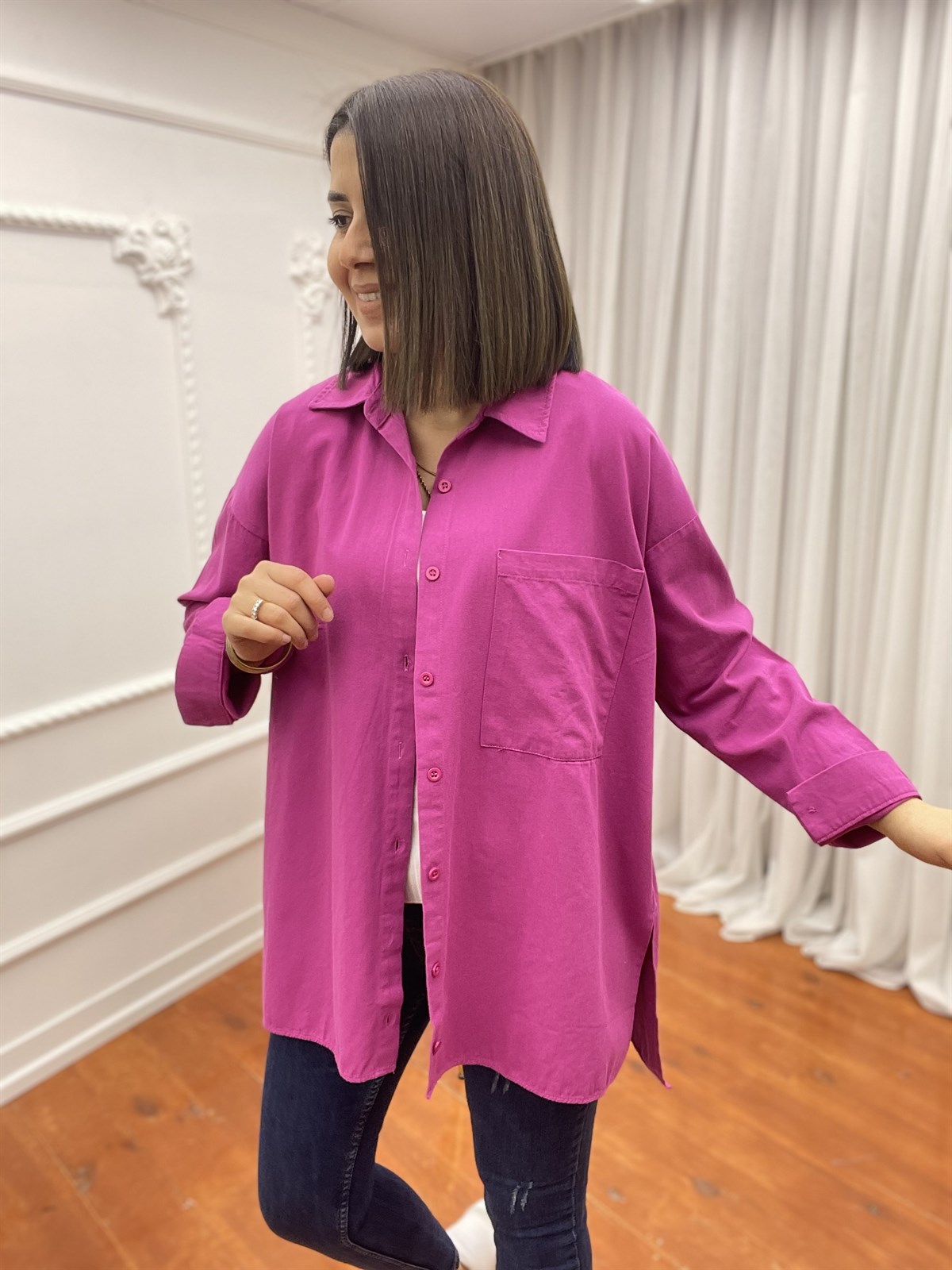 Oversize Gömlek
