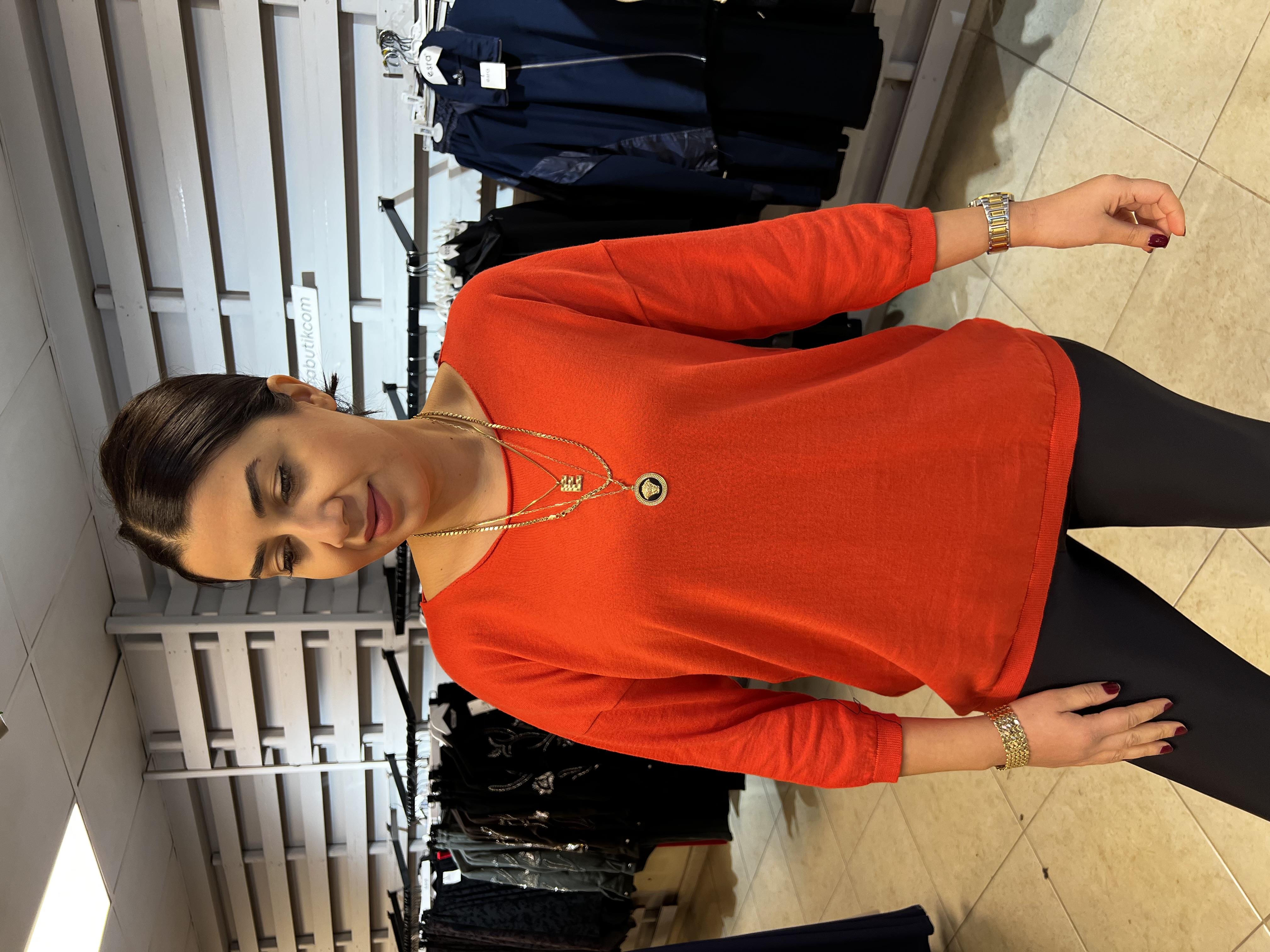 Pamuk Salaş Bluz Narçiçeği