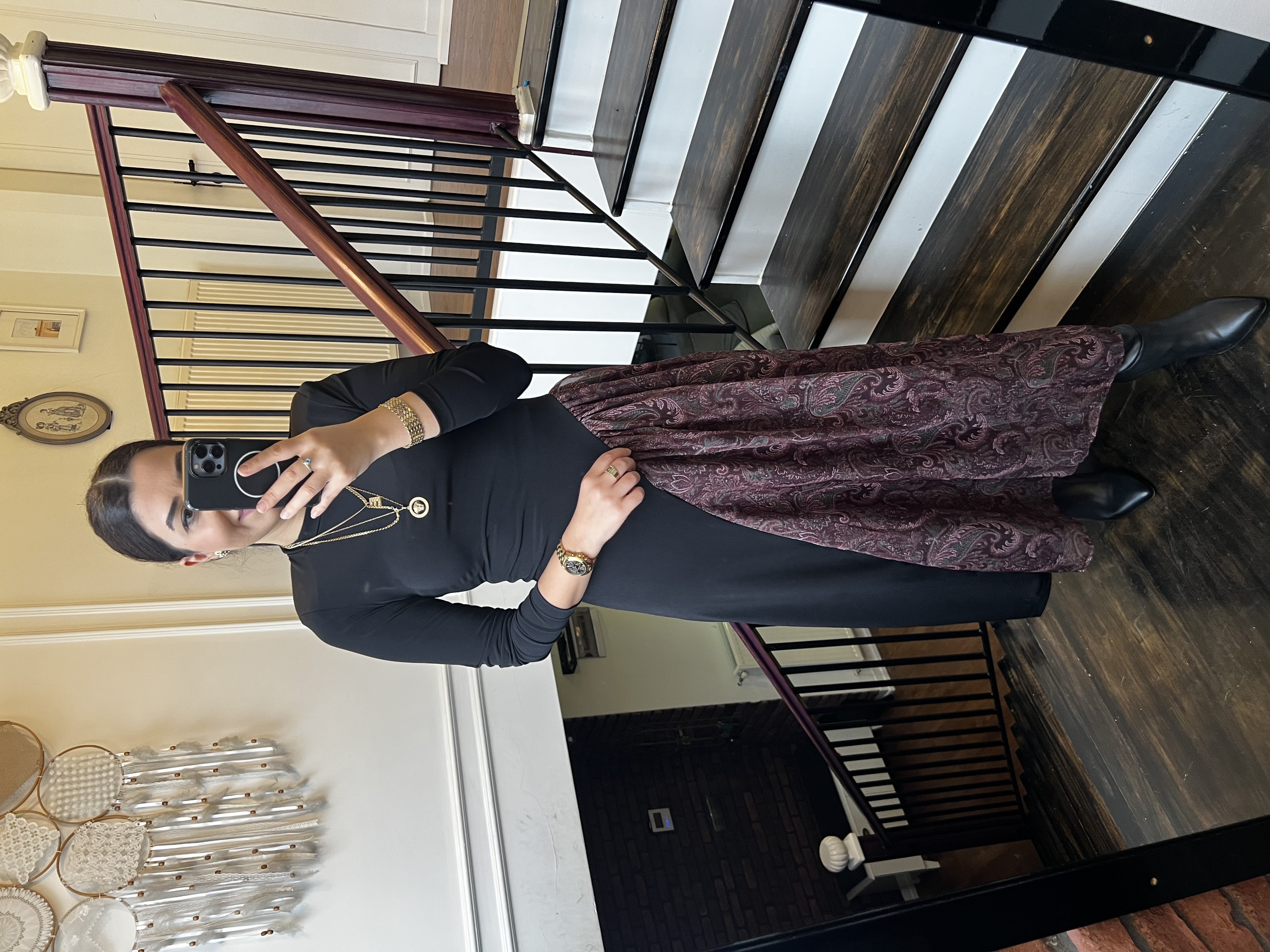 Şifon Detay Sandy Elbise Mürdüm