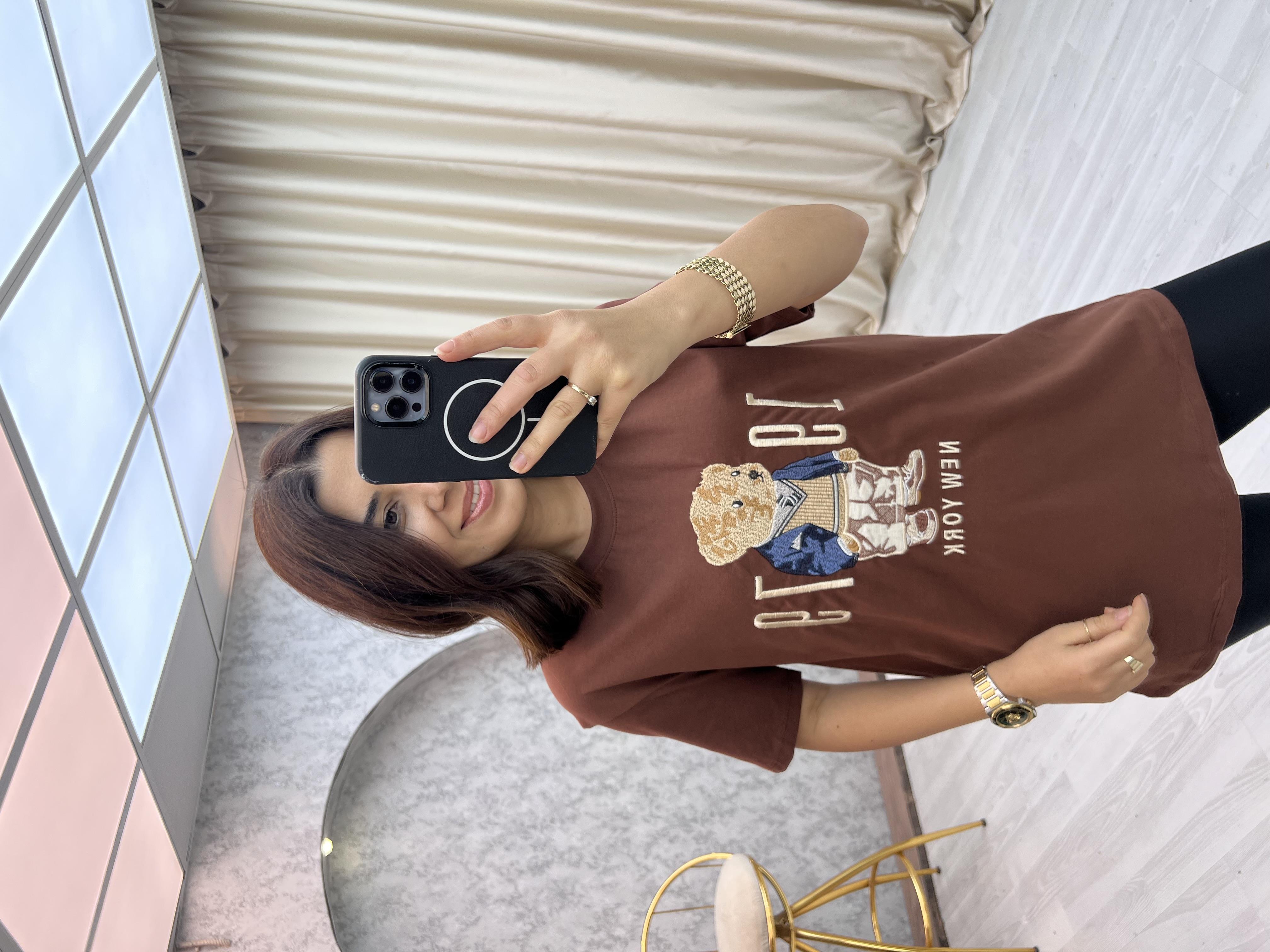 Teddy Tişört Kahverengi