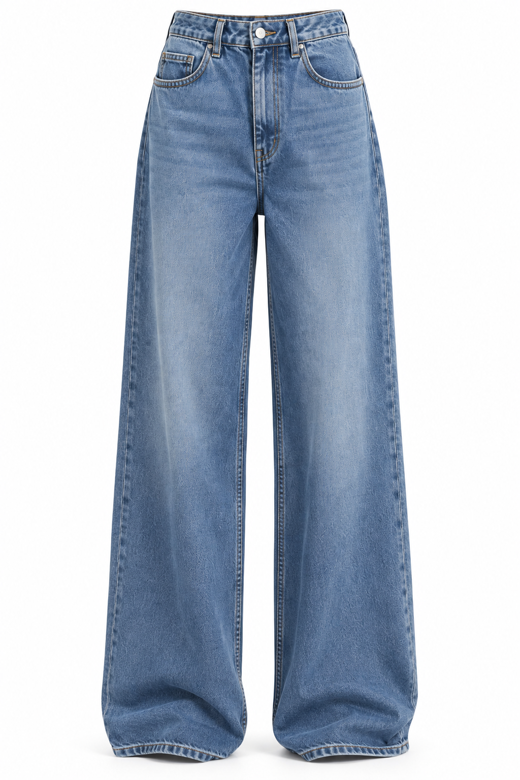 Tensel Denim Pantolon Açık Mavi