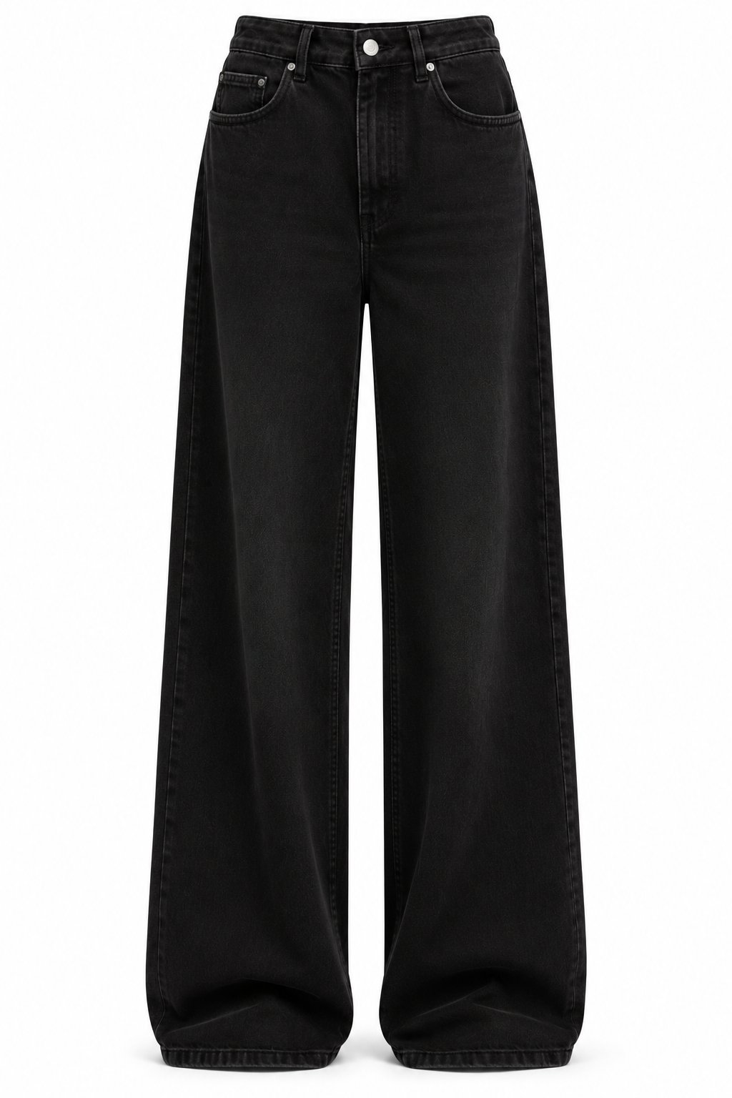Tensel Denim Pantolon Siyah