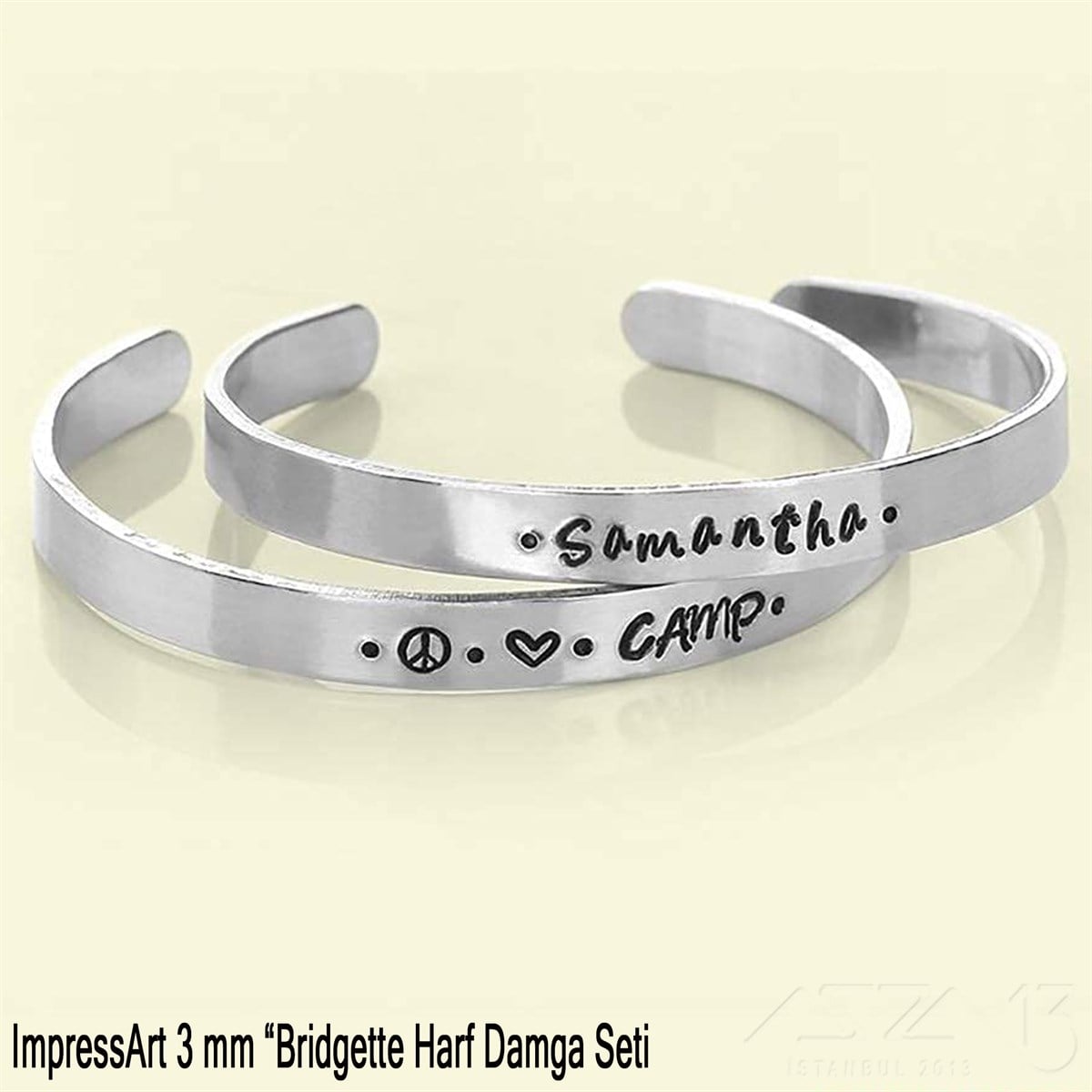 Damga Seti - Harf - ImpressArt - 3 mm