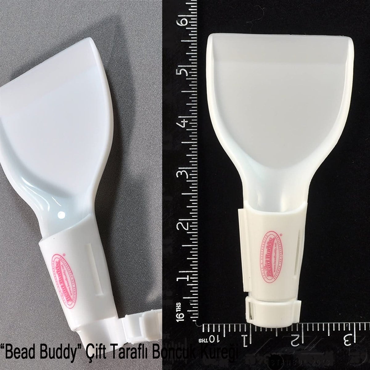 Kürek - Tüm Boncuklar  İçin - Büyük ve Küçük Ağızlı - Plastik