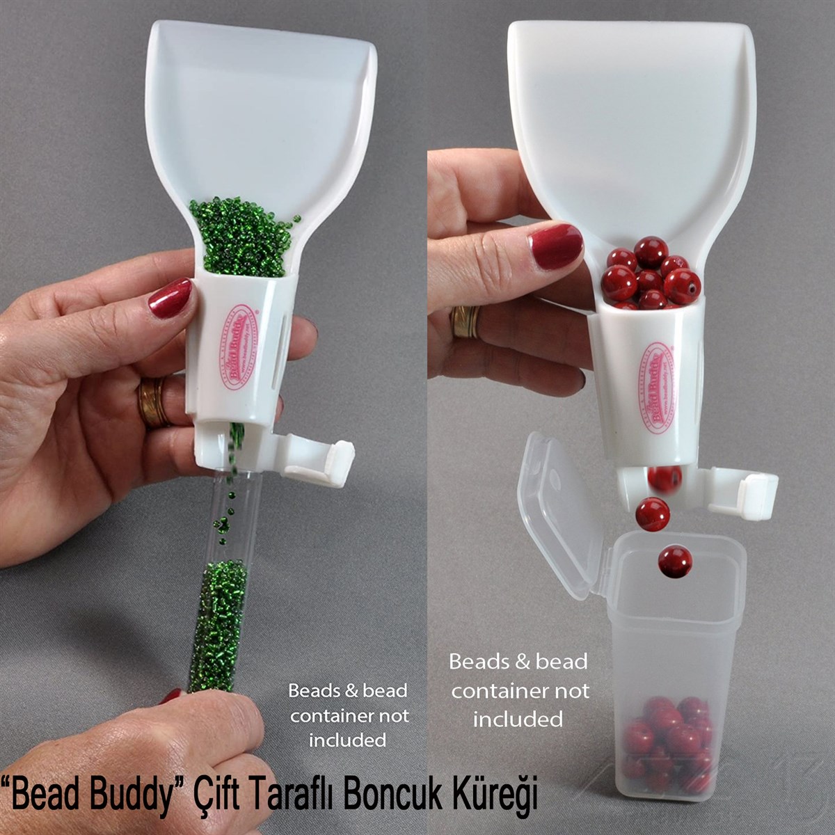 Kürek - Tüm Boncuklar  İçin - Büyük ve Küçük Ağızlı - Plastik