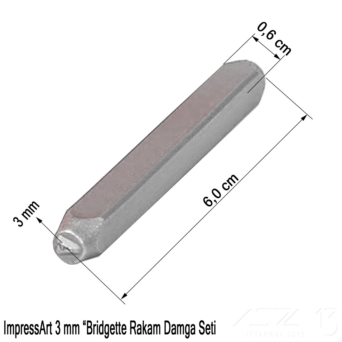 Damga Seti - Rakam - ImpressArt - 3 mm